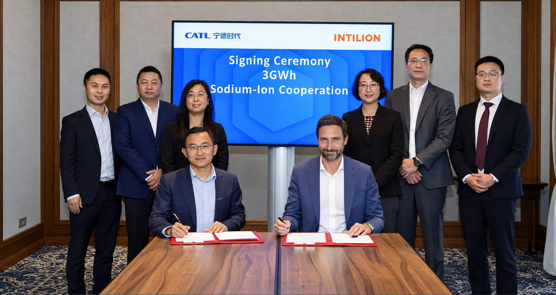 CATL und Intilion streben Bau von bis zu 3 Gigawattstunde Natrium-Ionen-Speichern an