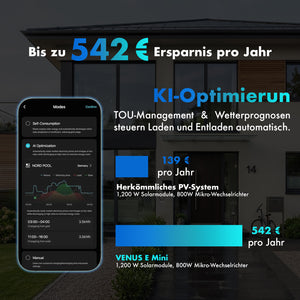 MARSTEK VENUS E Mini 2 kWh Plug-in-Batterie