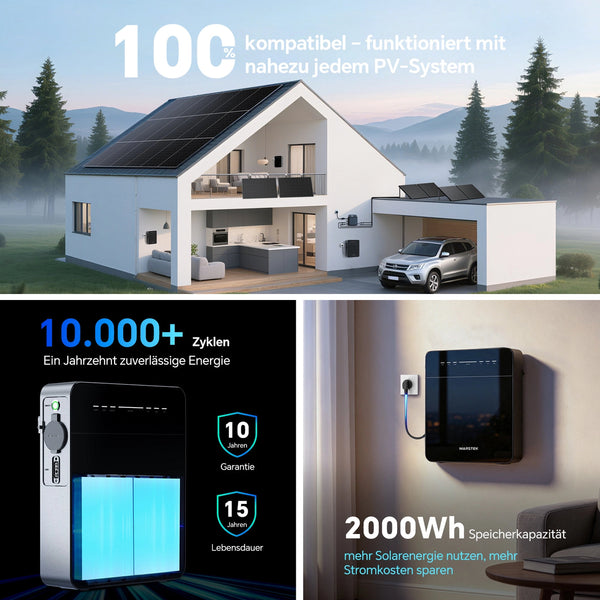 MARSTEK VENUS E Mini 2 kWh Plug-in-Batterie